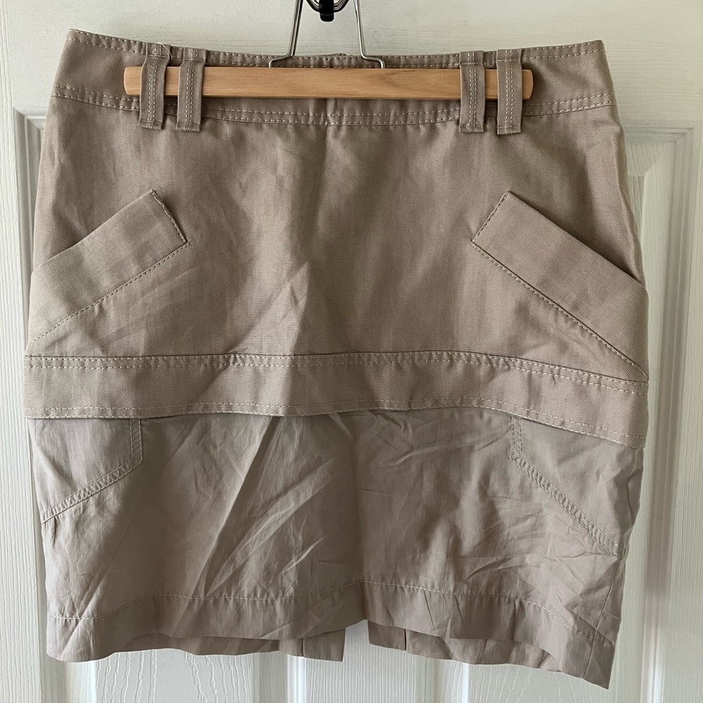 NWOT - Made in Italy - Brunello Cucinelli Beige Skirt